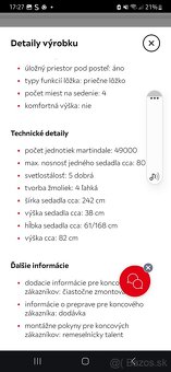 Dobrý deň predám Sedačku. - 5