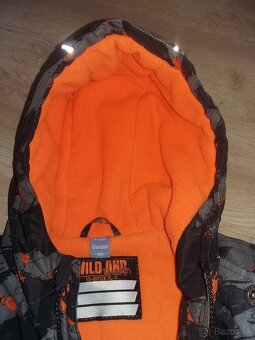 Super teplá zimná bunda veľ.110 s hrejivým flísom - 5