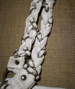 Kožená kabelka + darček - 5