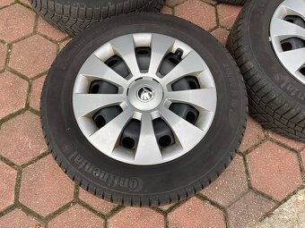 215/60 R16 - Continental zimná sada ŠKODA SUPERB III - 5