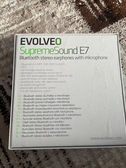 Bluetooth handsfree NFC slúchadla EvolveoE7 Supremesound - 5