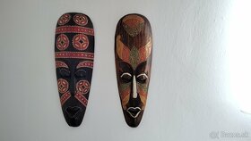 Maska z dreva Indonezia - 5