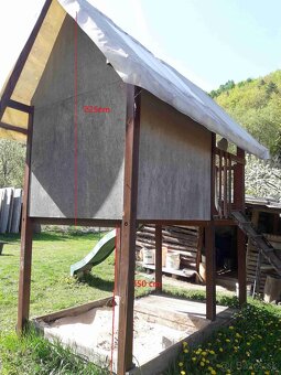 detský domček, smýkalka, pieskovisko - 5