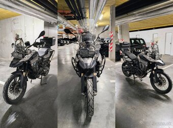 Bmw F800GS +LED svetlo +akrapovič +3x bmw vario kufor - 5