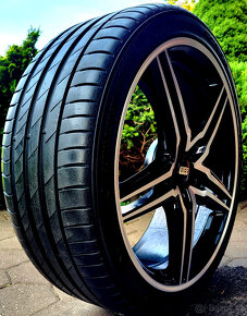alu R20 5x112, letné pneu 255/35, Audi A6, A8, Q3 - 5