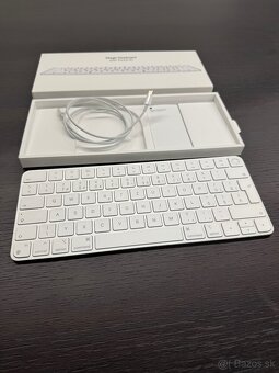 Apple Magic Keyboard with Touch ID (SK) – Model A2449, biela - 5