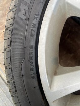 5x100 r16 skoda , vw, seat Disky s pneu - 5
