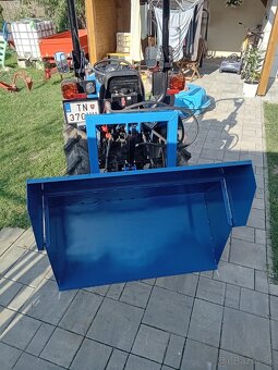 Transportný box hydraulicky sklápateľný za malotraktor - 5