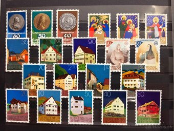 Známky Lichtenštajnsko 3 - 5