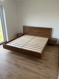 Levitujúca dubová posteľ - 5