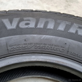 Letné dodávkové pneumatiky 225/75 R16C HANKOOK - 5