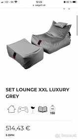 sedaci vak Wegett Lounge set Luxury gray - 5