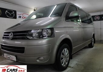 Volkswagen T5 Caravelle 2.0 TDI Long Verzia 9 Miest Webasto - 5