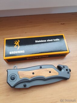 Predam novy noz BROWNING,dlzka 23 cm - 5