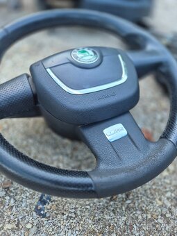 Predám kompletný volant pre Škoda Octavia II 2 VRS - 5