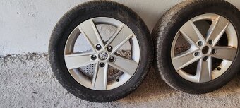 Hlinikove disky R16 a zimne pneu 205/55R16 H - 5