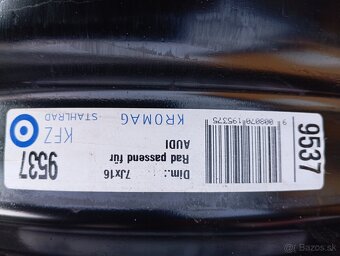 5x112 r16 plechové disky - 5