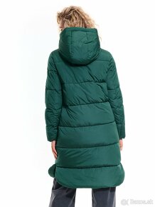 Zimná bunda dlhá, zelená - 5