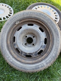 Predám plechové disky r15 , 4x108 - 5