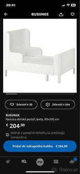 Ikea rastuca postel - 5