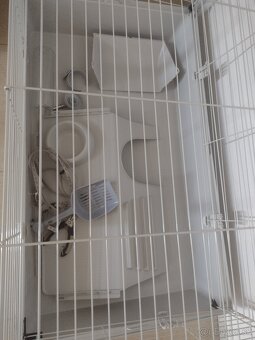 Predám klietku pre zajaca+doplnky - 5