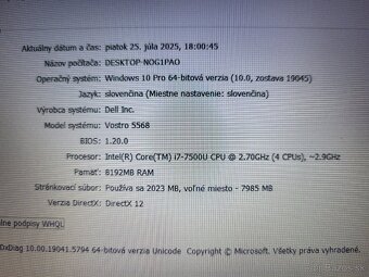 Dell Vostro 5568 - i7 - 5