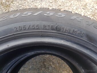 205/55 r16 zimné pneumatiky 2ks Pirelli - 5