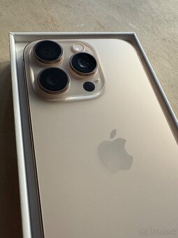 Apple iPhone 16 Pro 256 GB Gold TOP stav - 5