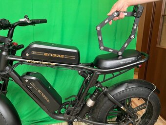 Engwe M20 – 4 batérie, 40+ km/h, 60 km bez pedálovania - 5