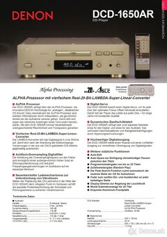 DENON DCD 1650 AR - CD player za polovinu původní ceny - 5