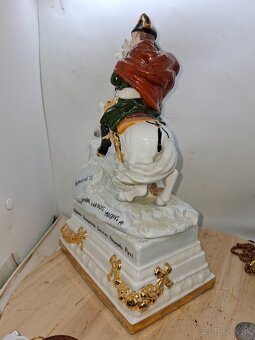 Predám starú porcelánovú sochu Napoleon Bonaparte Neundorf V - 5
