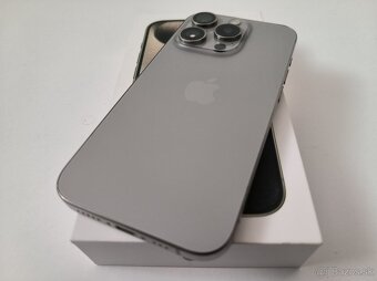 apple iphone 15 PRO MAX 256gb Natural Titanium / Batéria 100 - 5