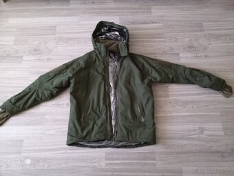 Zimna bunda velkost L olive green - 5