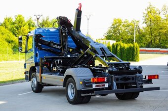MERCEDES 1218 NOVÝ HÁKOVÝ NOSIČ KONTAJNEROV HYDRAULICKÁ RUKA - 5