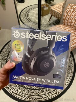 Bezdrôtové slúchadlá SteelSeries Arctis Nova 5P - 5