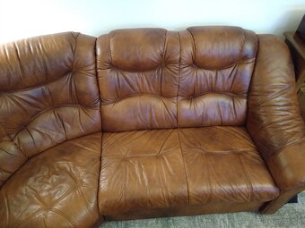 Predám koženú sedaciu súpravu - 5