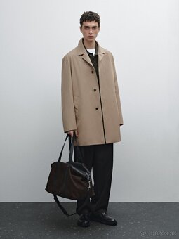 Massimo Dutti trenčkot zo 100 % bavlny - 5