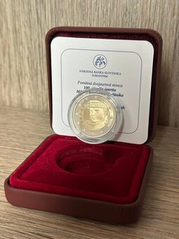 Pamätna 2€ minca Slovensko 2017 Istropolitana PROOF - 5