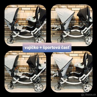 ABC Design Zoom Graphite Grey - pre dvojicky/surodenecky - 5