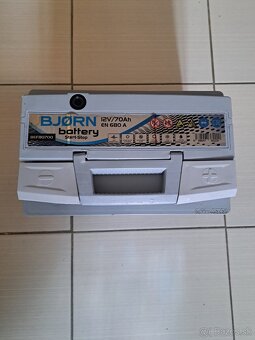 Batéria Bjorn 12V/70 aH, EN 680 A - 5