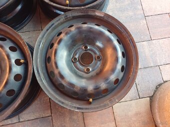 plechove disky Fiat/Opel- 6Jx15-ET-43-4x100 - 5