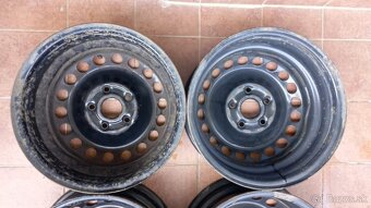 Plechové disky R15 VW, ŠKODA Octavia, Volkswagen Golf, Caddy - 5