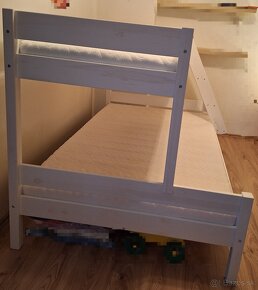 Poschodová posteľ s matracmi TOP STAV - 5