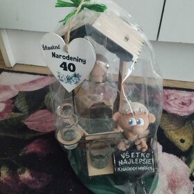 Karafa +6 pohárikov darčekové balenie - 5