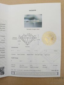 --- PREDANÉ --- Diamant 0,25ct 3x"EX" - 5