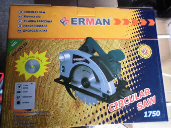 Ručná kotúčová píla laserom Erman - 5