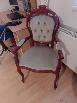 Predám Zámocké kreslá/stoličky - 5