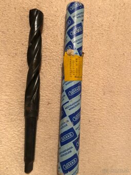 Vrtáky POLDI HSS s kužeľom,skľučovadlo UsJ 20 a redukcie - 5