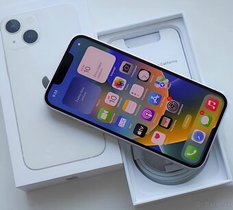 iPhone 13 Mini Starlight BATERIE 100% TOP - 5