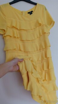 Dámske šaty žlté - 5